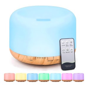 Humidificador Aromaterapia Difusor Vaporizador Esencias Led