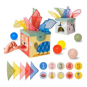 Cubo Caja De Actividades Didactico Montessori Bebé Niños