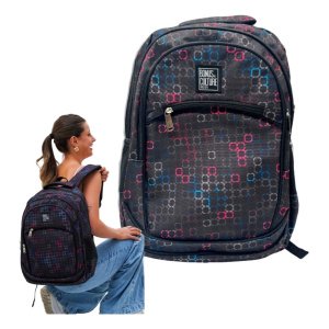 Mochila Escolar Reforzada Ergonómica Niña Impermeable Grande