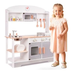 Juego Didactico Cocina Cocinita De Madera Niños Infantil